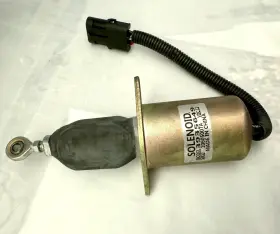 3935649 Cummins 12v Fuel Shut Off Solenoid 3 Inch For 5.9l Or 8.3l Diesel Engine