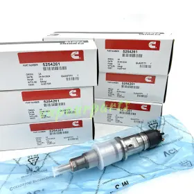0445120177 Cummins 5254261 6pcs Fuel Injector Fits For 6.7l Isb Qsb Engines 5254261px