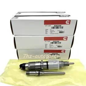 0445120236 Cummins 5263308 6pcs Fuel Injector For Komatsu Pc300-8 Pc350-8 Qsl8.9