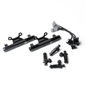 6-102-1200 Deatschwerks For 02 Subaru Wrx / 07 Sti/lgt Top Feed Fuel Rail Upgrade Kit With