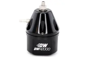 6-2000-frb Deatschwerks Dwr2000 Universal Adjustable Fuel Pressure Regulator E85 - Black