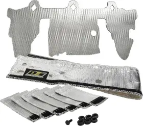 010378 Design Engineering Dei Fuel Rail And Injector Cover Kit Fits 97-04 Jeep 4.0l I6