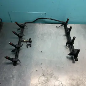 53030849 Dodge 1999-2003 Ram Dakota Durango V8 4.7l Fuel Injector Rail With Injectors Oem