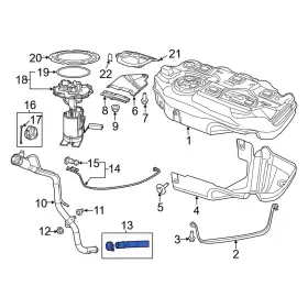 68091427aa Dodge Oe For Dart 2013-2016 Fuel Filler Hose