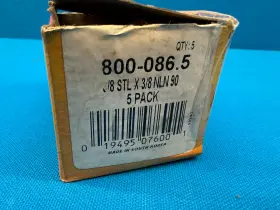 800-086.5 Dorman 019495076001 Genuine 5-pack Fuel Line Quick Connectors