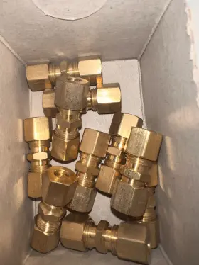 490-023-10 Dorman 490-023 Compression Fitting-union 1/4 Inch 10 Pack Universal Fittings