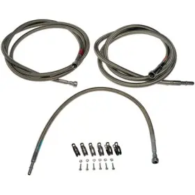 819-815 Dorman Fuel Line Flexible Stainless Steel Braided For Chevrolet
