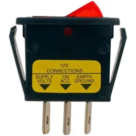 85920 Dorman/conduct-tite Electrical Switches Rocker Rectangular Style Red Glow