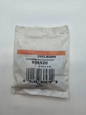 506520 Edelmann Qty 3 Compression Straightway Needle Valve 5/16 Inch X 1/8 Pipe 506520 Edelmann Qty 3 Compression Straightway Needle Valve 5/16 Inch X 1/8 Pipe