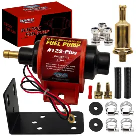 106122 Engineman Universal 12 Volt Electric Fuel Pump 5-9 5-9psi 35 Gph For Gasoline