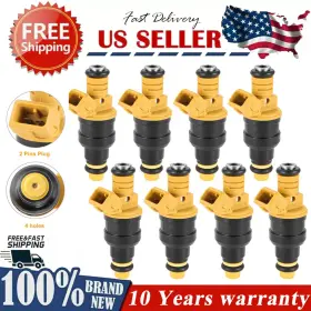 0280150718 Factory 8x Genuine Oem Fuel Injectors For Ford F150 F250 F350 4.6l 5.4l 5.8l