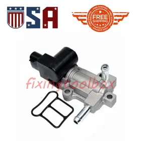 22270-75051 Fixingtoolbox 2227075050 Fits Toyota 4runner Tacoma 2.4l 2.7l Idle Air Control Valve And Gasket