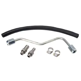 Fpe-cumm-cp3-fl-adpt-kit Fleece Performance For 03-07 Dodge Ram 2500/3500 5.9l To 6.7l Cummins Cp3 Hp Fuel Line