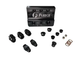 Fpe-ffd-rf-4g Fleece Performance For 10-12 Dodge 6.7l Cummins 4th Gen Fuel Distribution Block