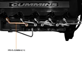 Fpe-fl-cumm-6.7-1 Fleece Performance For 07.5-18 Dodge Ram 2500/3500 6.7l Cummins Fuel Injection Line 1 Fpe-fl-cumm-6.7-1 Fleece Performance For 07.5-18 Dodge Ram 2500/3500 6.7l Cummins Fuel Injection Line 1