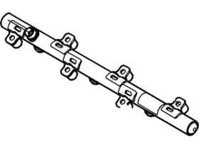 Ba5z-9d280-a Ford Genuine Fuel Rail