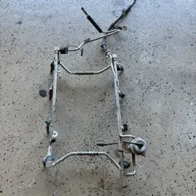 F0te-ba Ford Truck F250 F350 1990-1997 7.5l 460 Fuel Injector Rail With Injectors Oem 90