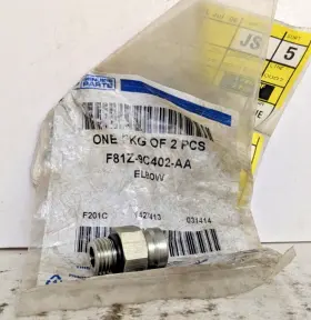 F81z-9c402-aa Ford Genuine 7.3l Fuel Pump Heater Tube Elbow Fitting
