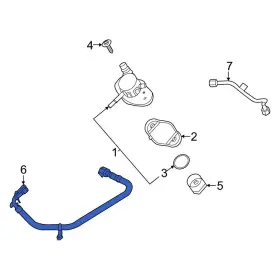 Ml3z9e964a Ford Oe For F-150 2021-2023 Fuel Hose