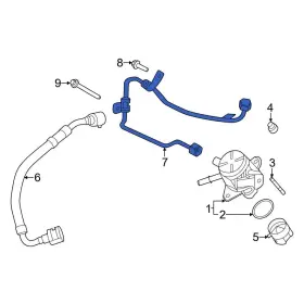 Ml3z9j323b Ford Oe For F-150 2021-2025 Fuel Return Line