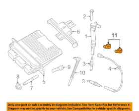 Al3z12a699a Ford Oem 10-24 E-350 Super Duty Ignition System-knock Sensor