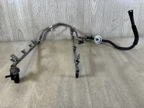 Xr3e-9f792-cf Ford 2001 Mustang Cobra 4.6l 32v 4v Genuine Oem Fuel Rail With Pressure Feed Hose
