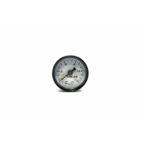 Tlx-flb71502-cl360a70 Fuelab Fuel Pressure Gauge 1.5in Carb - Range 0-15 Psi