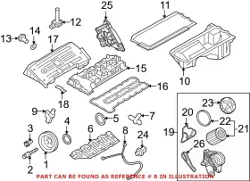 13627566786-bb Genuine Bmw Oem Ignition Knock Detonation Sensor 13627566786 For