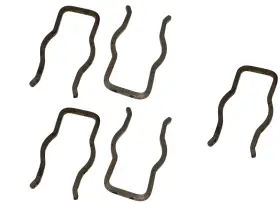 12575017 Gm Lot Of 5 Fuel Pulse Dampener Clamps Genuine Oem Nos