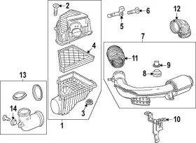 26454940 Gm Genuine Outlet Duct Insulator