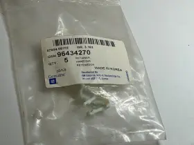 96434270 Gm Genuine Vauxhall Fuel Feed Hose Connector Retainer Bag Of 3 Oem