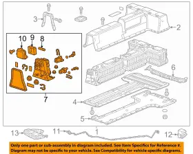 24297383 Gm Oem 11-16 Elr Volt Electrical Components-relay Assy