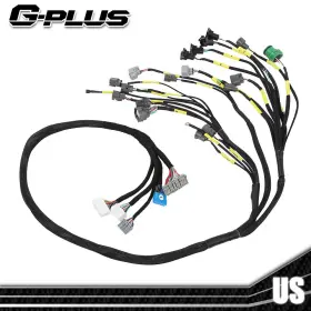 Gplus-1205-17 Gplusmotor Fit For Civic Integra B16 B18 D16 Obd1 Budget D B-series Tucked Engine Harness