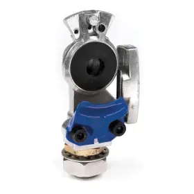 81-0001-sbb Grote Shutoff Gladhand 3/8 Inch Bulkhead Blue