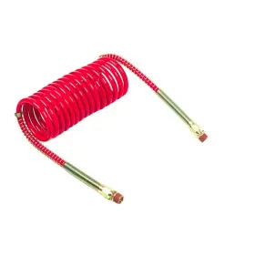 81-0020-r Grote 20ft Coiled Air Single With 12 Inch Leads Red
