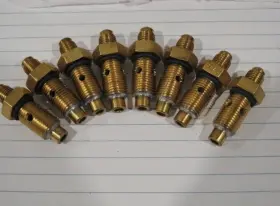 Hilborn-20as Hilborn Used Set 8 20as Nozzles- .035 Inch 1/2-20 Thread 1/4 Tip