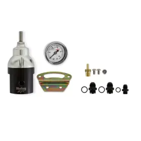Holley Efi 090127616406 12-895kit Billet Fuel Regulator 15-90 Psi 8an Boost Reference 1