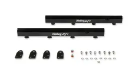 534-283 Holley Efi Hi-flow Billet Fuel Rails For Coyote Engines