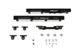 534-284 Holley Efi Hi-flow Billet Fuel Rails For Gen Iii Hemi Engines