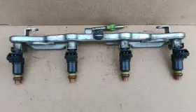 Smitley-120-04-046 Honda 2006-2011 Civic 1.8l Fuel Injector Set With Rail 06 07 08 09 10 11 Oem R18a1