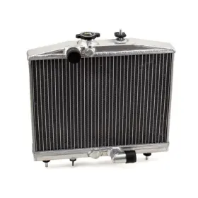 Hyb-rad-01-05 Hybrid Racing For K-swap Halfsize Radiator 92-95 Civic And 93-97 Delsol With