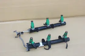 35304-3cab0 Hyundai Oem Genuine Kia Fuel Rail Set 3.5 2006-2014 Sedona Sorento Santa Fe Ot13