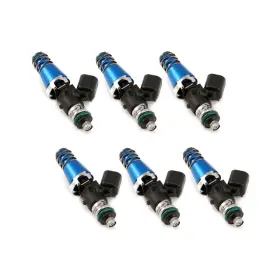 2600.60.11.14.6 Injector Dynamics For 2600-xds Fuel Injectors Set Of 6 - 60mm Length 11mm Top