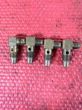 56as Kinsler 4 Fuel Injection Nozzles Small 90 Degree Hilborn Imca Nhra Sprint