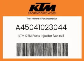 A45041023044 Ktm Genuine Injector Fuel Rail -