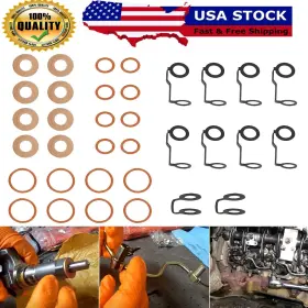 Ky-auto Kyqp1302 For 2001-2004 Chevy Gmc Gm Duramax Lb7 Fuel Injector Return Line Install Kit