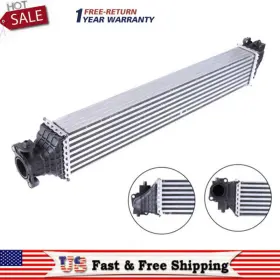 Ky380700701s Kyrie-autoparts Turbo Charge Air Intercooler For 2016-2018 2017 Honda Civic L4 1.5l Turbocharged