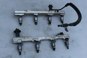 322-59282 Lexus 1990 Ls400 Fuel Injectors With Rail 322-59282 Lexus 1990 Ls400 Fuel Injectors With Rail