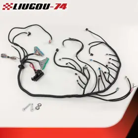 Big68175 Liugou74 Fit For 2003-2007 Ls Vortec Standalone Wiring Harness Drive By Wire W / 4l60e Us