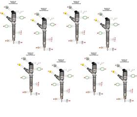 LRNJ MOTORWORKS S0146 Fuel Injectors Repair Ring Kit